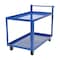 Vestil Steel Service Cart, 2 Shelves, 28 x 48, Steel, 1000 lb Load Capacity, 2 Shelves, 27.875" W SCS2-2848 - alternate 5